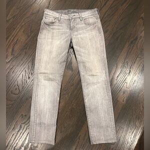 Kut from the Kloth Light Gray Slim Jeans
